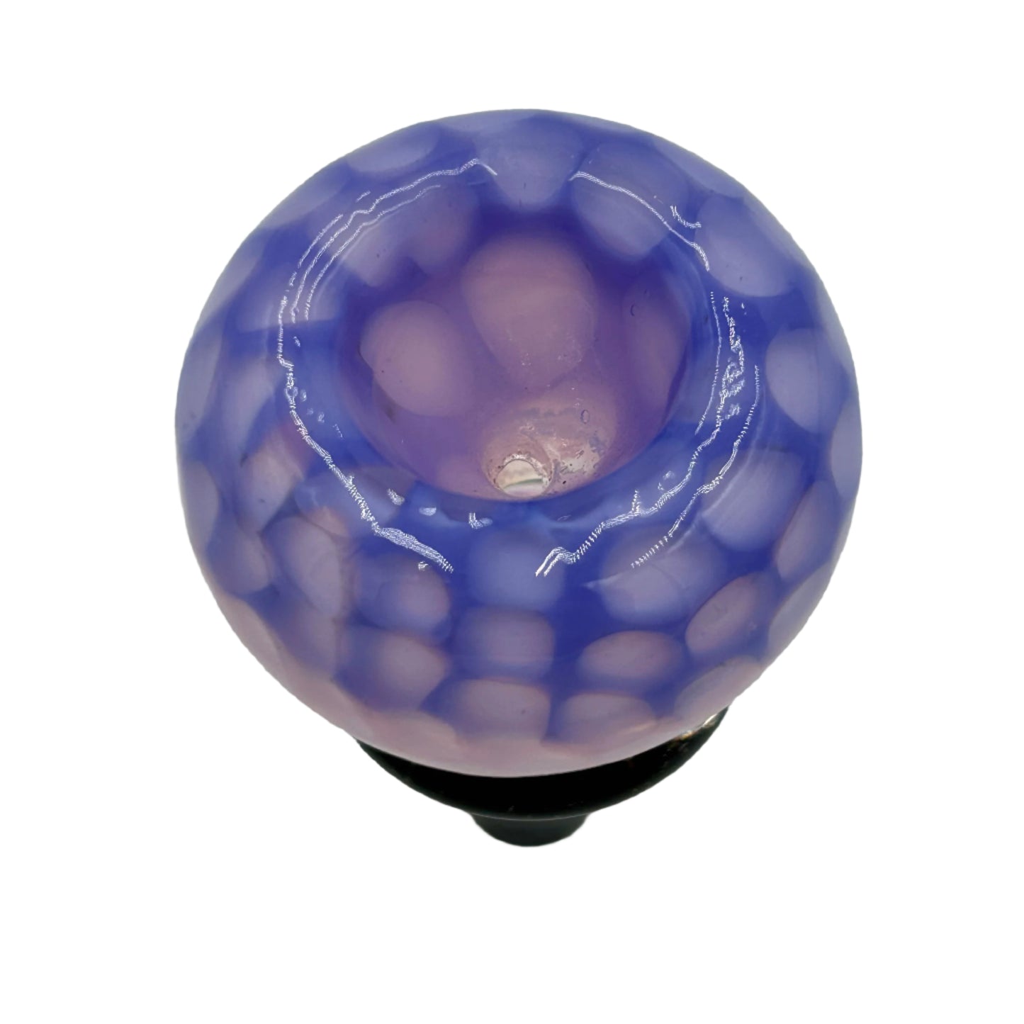 14mm Male Honeycomb Hand Blown Glass Bowl