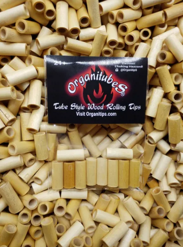 OrganitubeS® Original - the original wood tips (OrganitipS Original Sized Tubes)