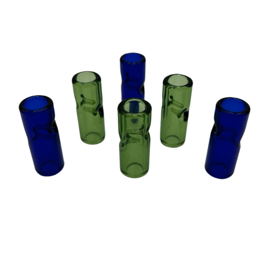 ThaiGer's Fatty Glass Tips (Blue or Green)