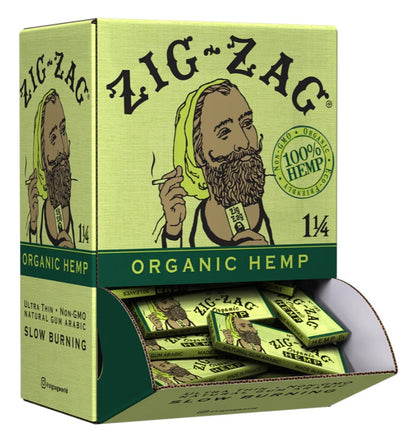 Zig-Zag Organic 1 1/4 in Papers  - Available with our custom "Smoker" OrganitipS