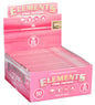 Elements Pink King Size Slim Rolling Paper (32 Leaves Per Book/50 Booklets per Case) - Available with our custom Element OrganitipS