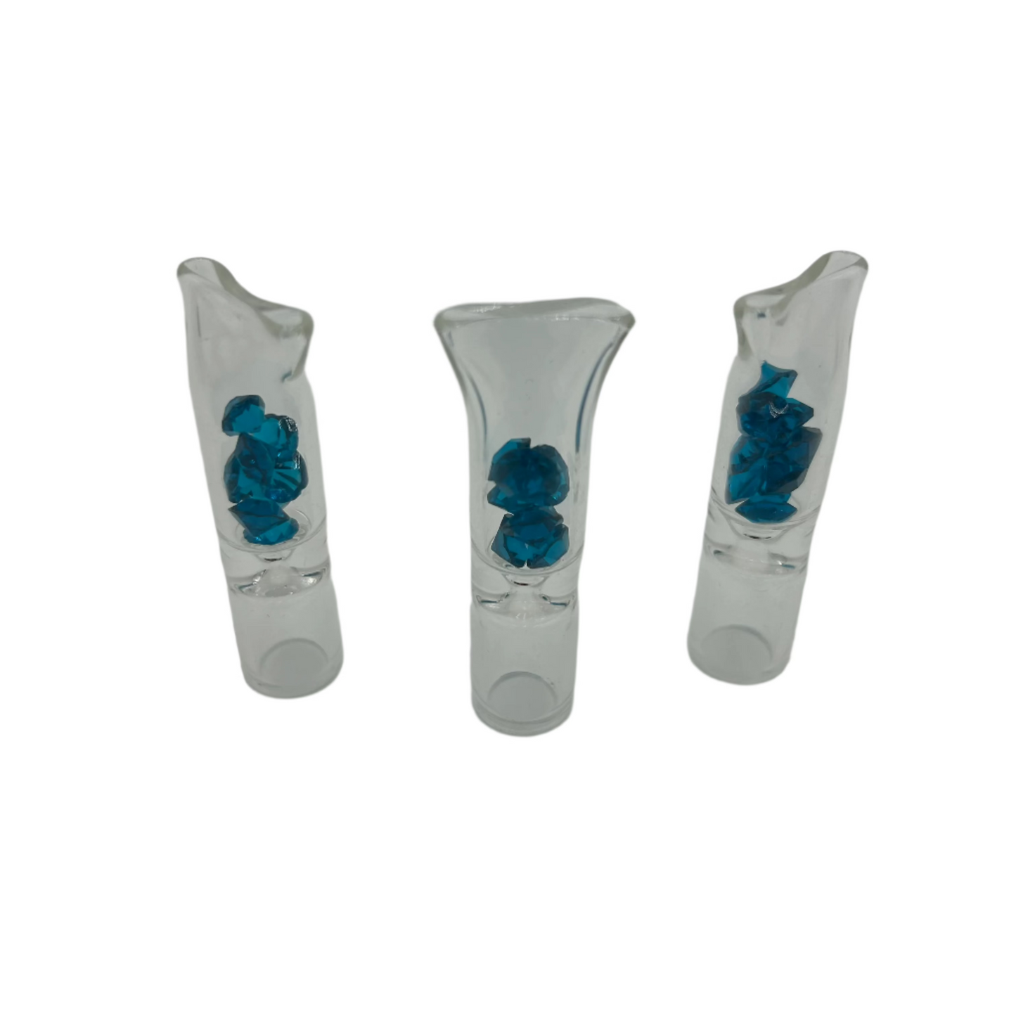 Diamond Glass Tip (Blue, Green, Pink, Black, Orange, Clear, Mixed, & Red)