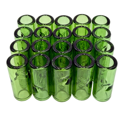 ThaiGer's Fatty Glass Tips (Black, Blue, Green, or Pink)