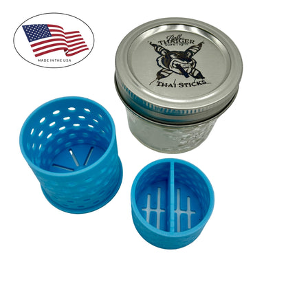 Glass Tip Cleaner/Washing Jar - 4oz