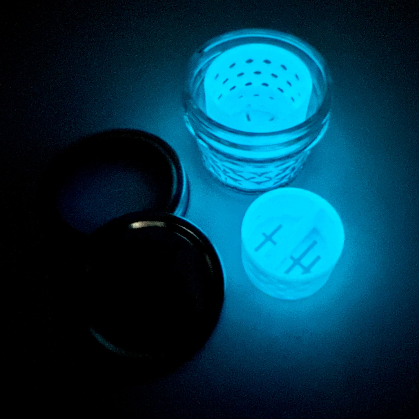 Glass Tip Cleaner/Washing Jar - 4oz