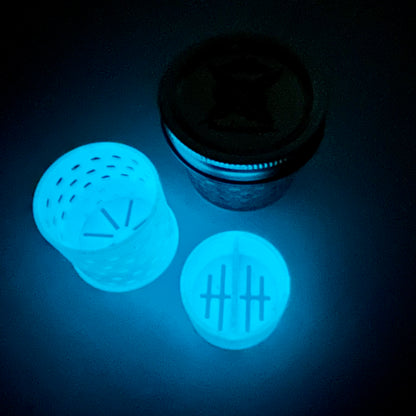 Glass Tip Cleaner/Washing Jar - 4oz