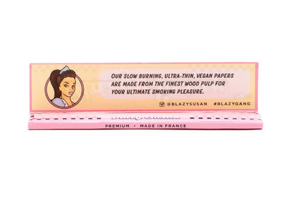 Blazy Susan King Size Slim Rolling Papers (50 leaves/50 Case) - Available with our custom "Silhouette" OrganitipS