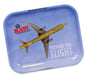 Raw Prepare for Flight Metal Rolling Tray 11'' x 7'' x 1'' - Available with our custom RAW OrganitipS