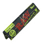 Raw Black Organic Hemp King Size Slim Rolling Paper (32 Sheets per Pack / 50 Packs Display) - Available with our custom "RAW" OrganitipS