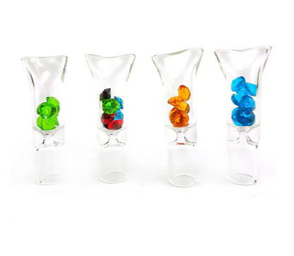 Diamond Glass Tip (Blue, Green, Pink, Black, Orange, Clear, Mixed, & Red)