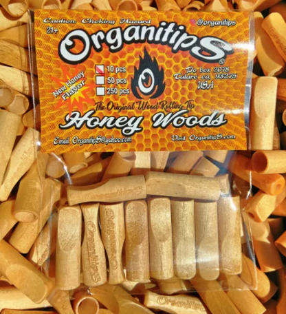 OrganitipS ® Original - the original wood tips (Original, Sugar Cane, Grape, & Honey)