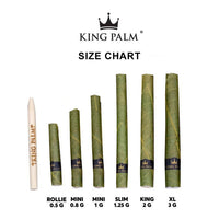 King Palm - 5 Rollies with Boveda