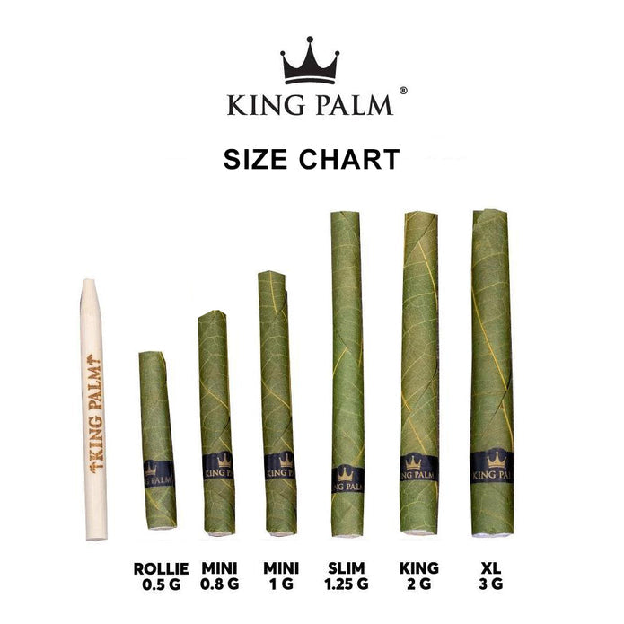 King Palm - Magic Mint Slim Rolls - 2 Pack with Boveda